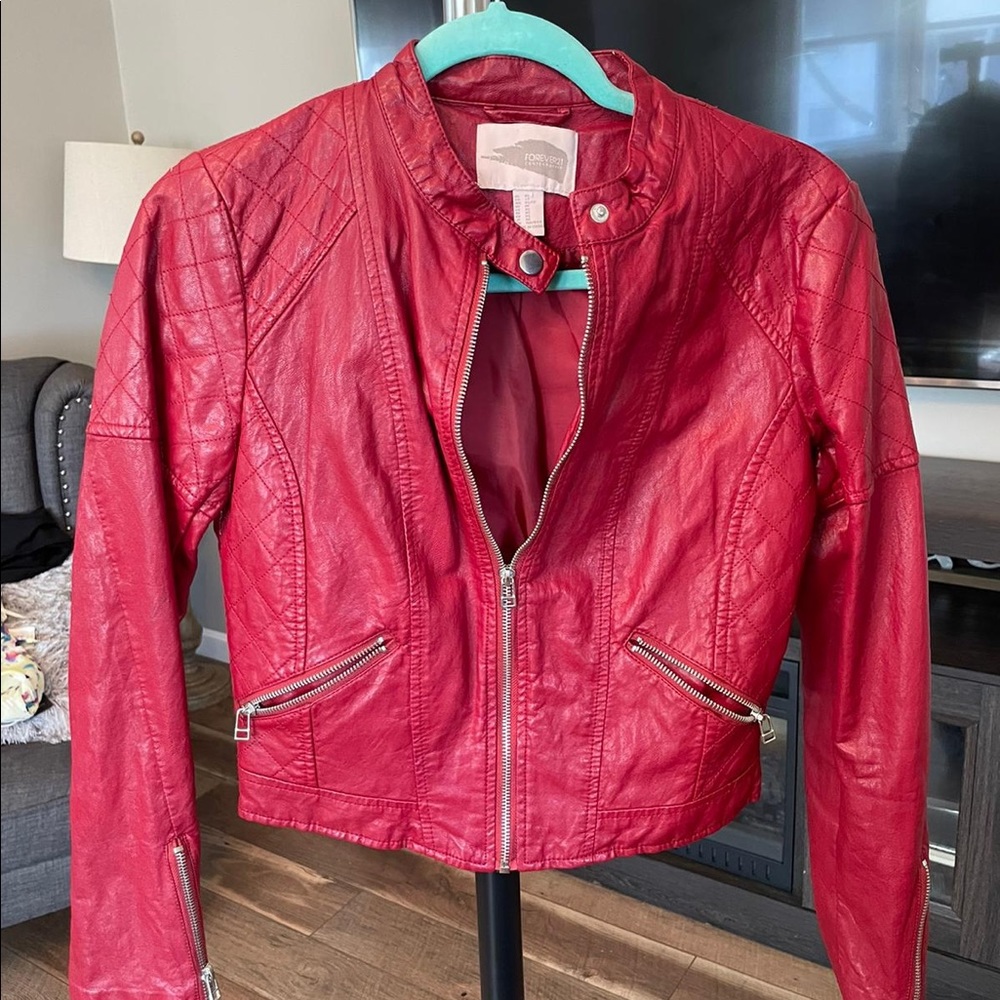Leather jacket